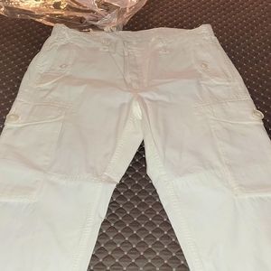 White Polo Cargo pants
